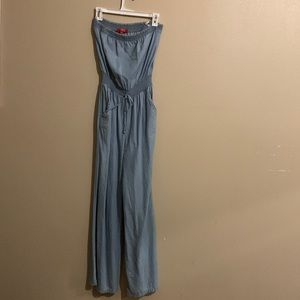 Guess blue Jean jumpsuit